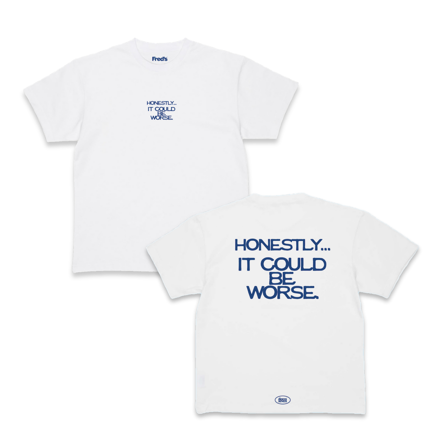 ICBW Tee - Blue Text