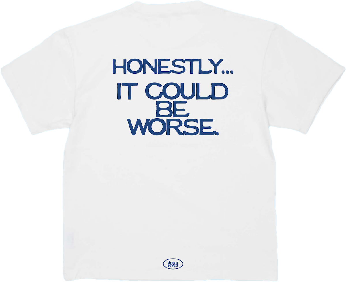 ICBW Tee - Blue Text